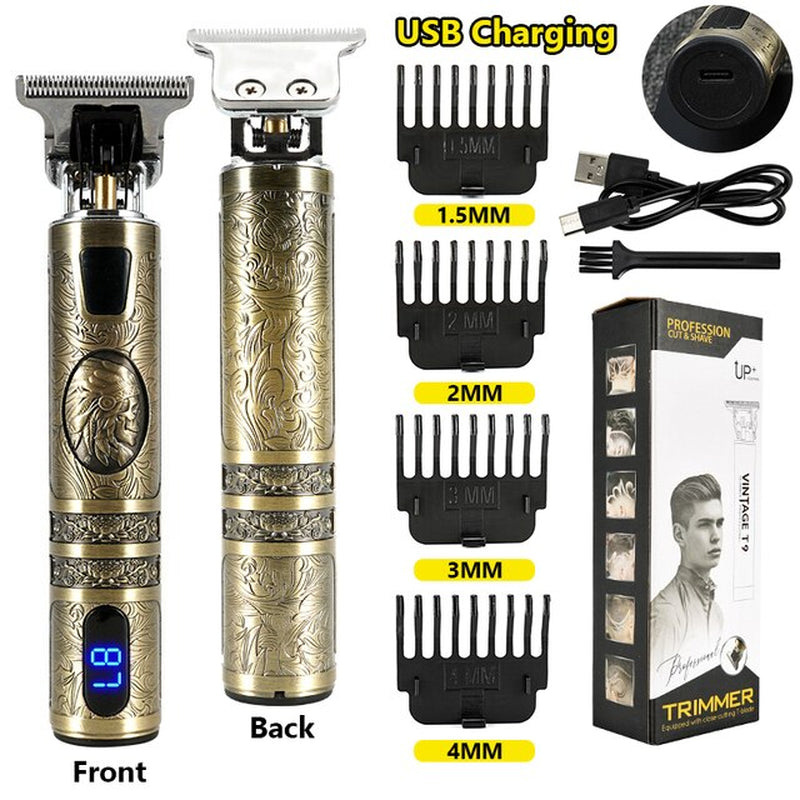 2023 Electric Hair Clipper Hair Trimmer for Men Rechargeable Electric Shaver Beard Barber Hair Cutting Machine for Men Hair Cut