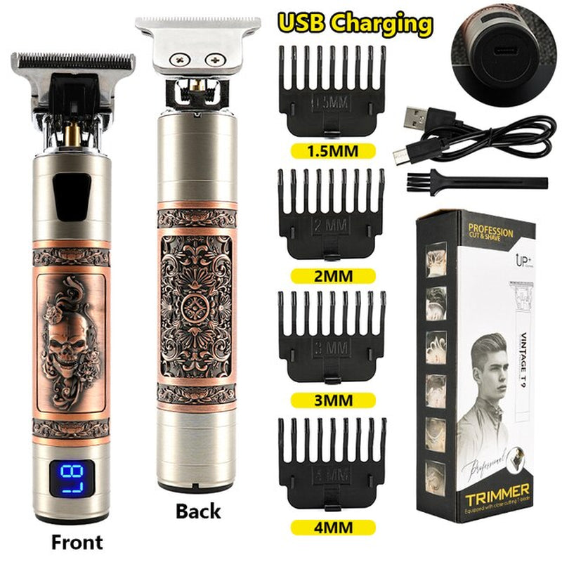 2023 Electric Hair Clipper Hair Trimmer for Men Rechargeable Electric Shaver Beard Barber Hair Cutting Machine for Men Hair Cut