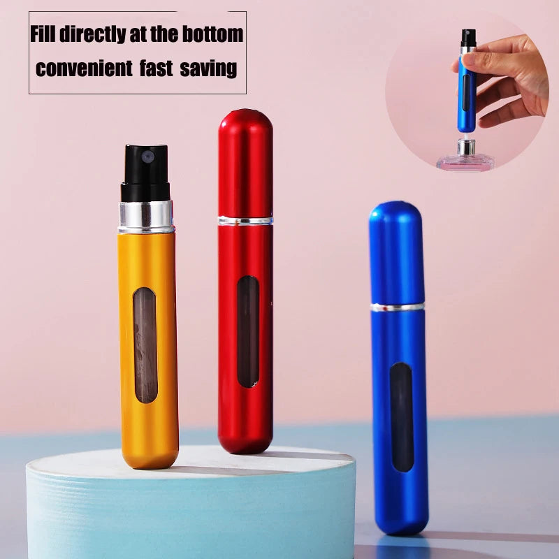 5/8Ml Candy Bottom Filling Perfume Bottle Liquid Sub-Bottling Fine Mist Spray Refillable Bottle 5Ml 8Ml Mini Travel Portable