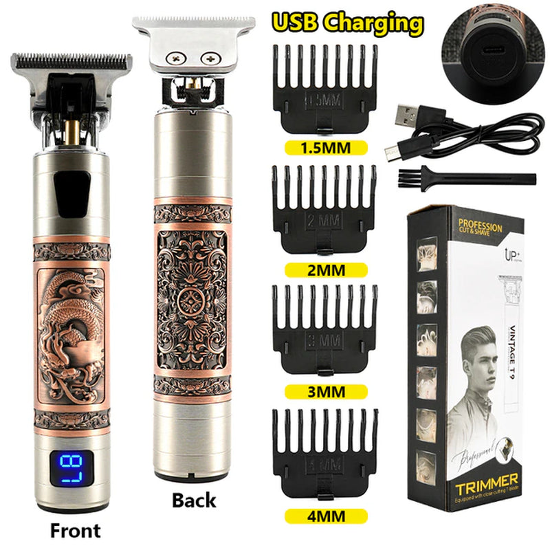 2023 Electric Hair Clipper Hair Trimmer for Men Rechargeable Electric Shaver Beard Barber Hair Cutting Machine for Men Hair Cut